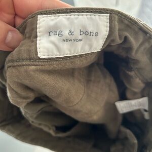 Rag & Bone Khaki Trousers - made in USA